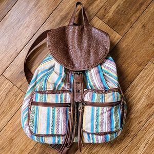 Tribal Print Backpack